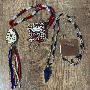 New two long necklaces.